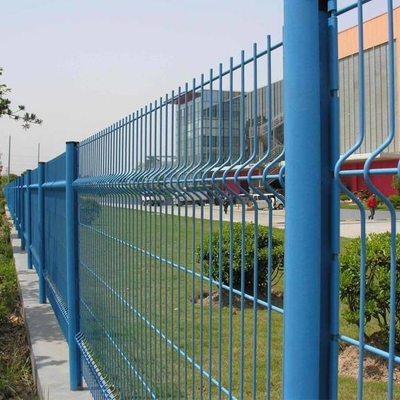 حصار باغ سه بعدی حصار مشبک جوش داده شده منحنی