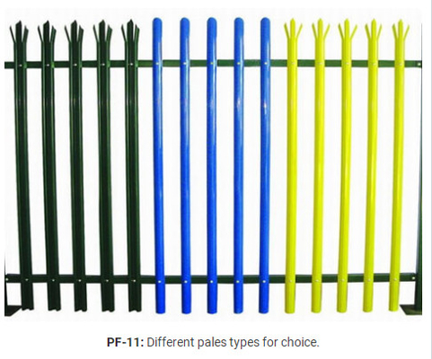 پانل‌های حصار اروپا با پوشش گرم PVC با کیفیت بالا