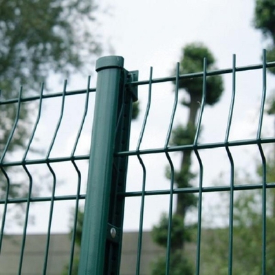 حصار مشبک سیمی گالوانیزه جوش داده شده با روکش پی وی سی