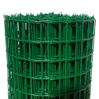 حصار مشبک با پوشش پلاستیکی گالوانیزه گرم 0.4mm-5.2mm ضد زنگ