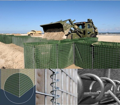 استحکامات نظامی دیوار مانع هسکو BWG18-BWG22 قطر