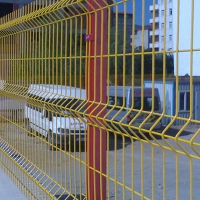 حصار منحنی منحنی منحنی 3 بعدی از جنس فولاد گالوانیزه V خمشی به ارتفاع 1530 میلی متر