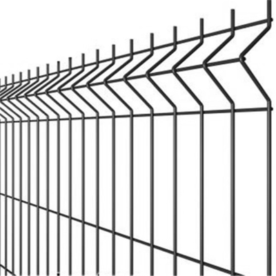پانل های حصار منحنی سه بعدی با امنیت بالا نرده مش جوش داده شده سه بعدی با عرض 2500 میلی متر